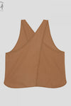 BASERANGE Skirt Top TOAP-WS-000 Bath Brown